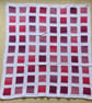 Crocheted Little Squares Baby - Lap Blanket …Shades of Pink - Image 2
