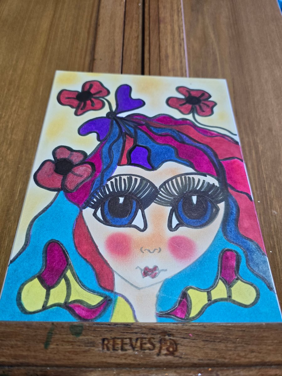 Fairy Canvas Drawing 