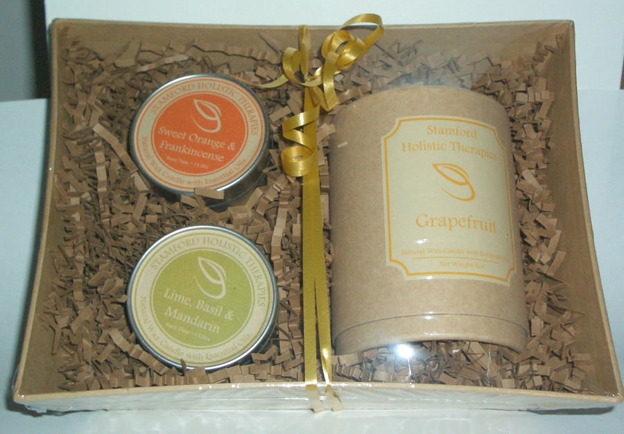 Candle Collection Gift Basket - Bespoke