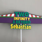 Two Infinity Birthday Cake Topper