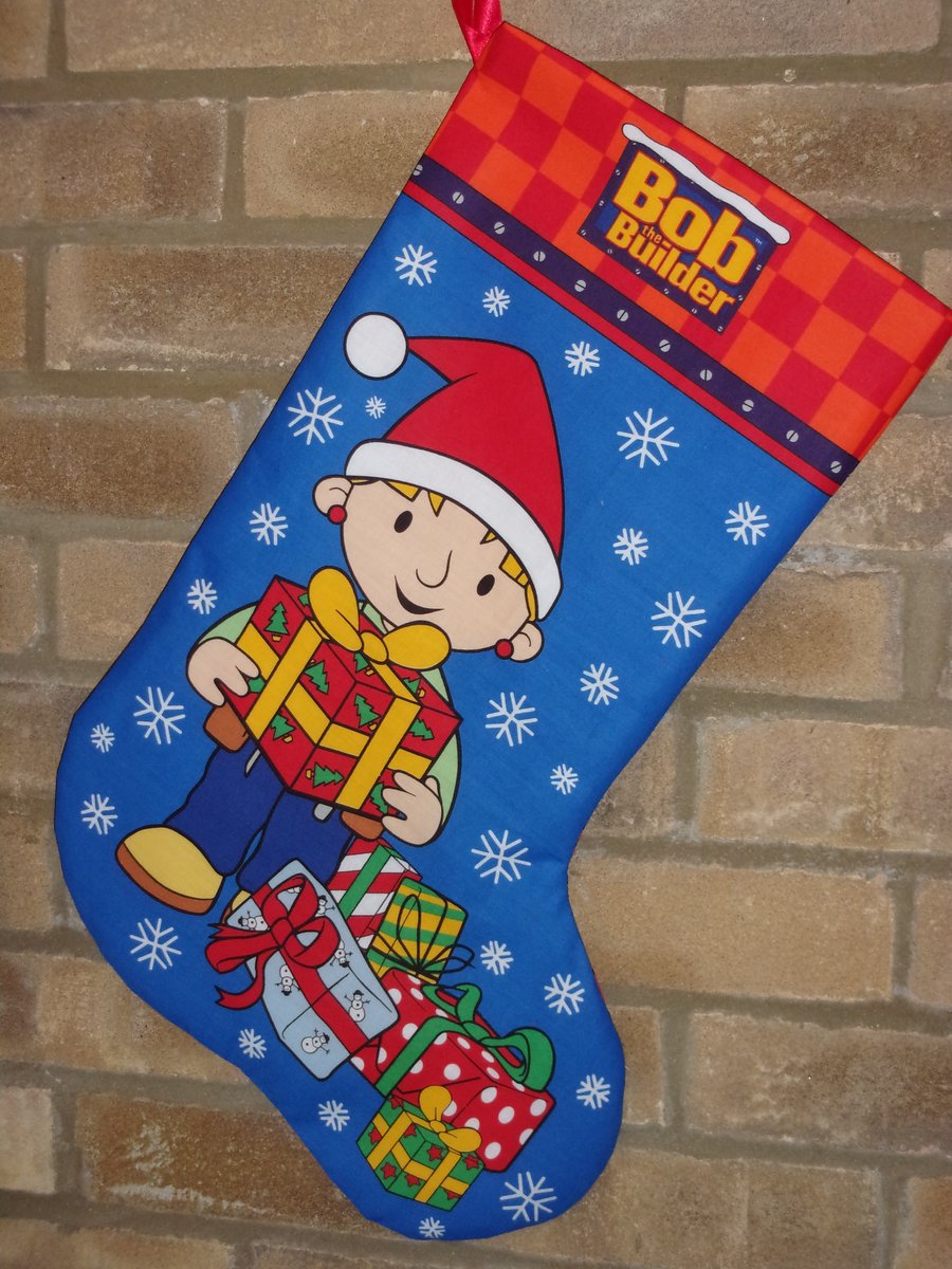 Bob The Builder Christmas Stocking