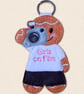 Photography Gingerbread Decoration - Embroidered Photographer Character - Image 3