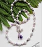 Designer Agate & White Shell Pearl Necklace  - Image 4