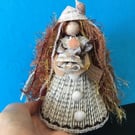 Fairy Doll Folded Book Art Decoration, Sea Shells