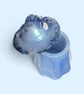 Witchy Ghost trinket pot (lapis lazuli)