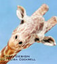 Exclusive Handmade Giraffe Hello Greetings Card on Archive Photo Paper - Image 2