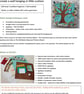 Sewing craft kit - hand appliqued owl picture - Image 3
