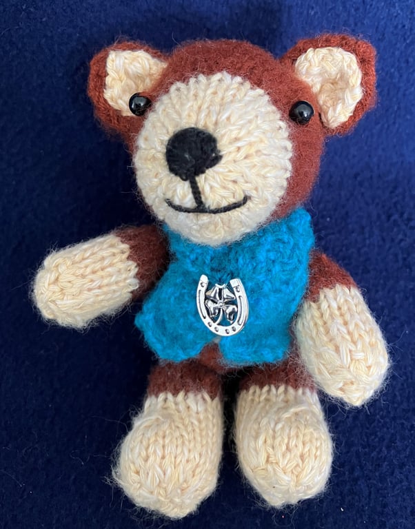 Lucky Autumn Fox Keyring with clip