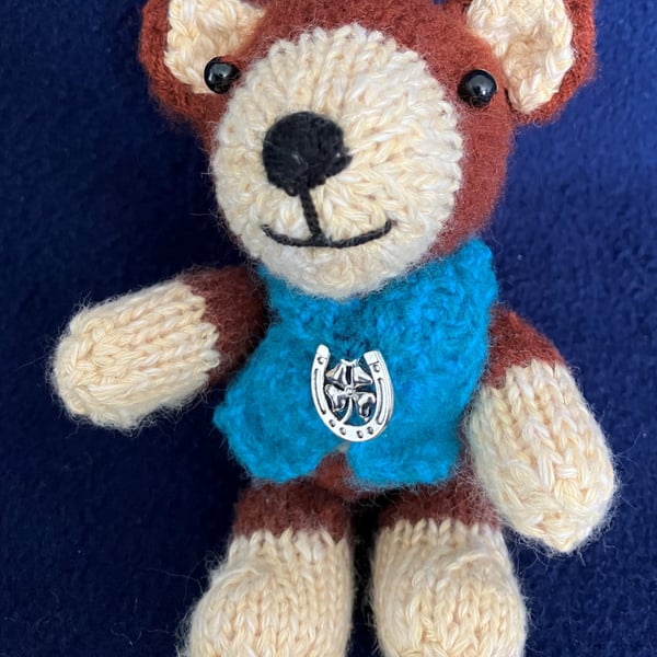 Lucky Autumn Fox Keyring with clip