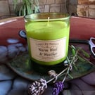 Warm Wool & Weather - Scented Soy Wax Candle 20cl Green Jar