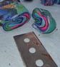 Twist pen in painter pallette fordite. - Image 5