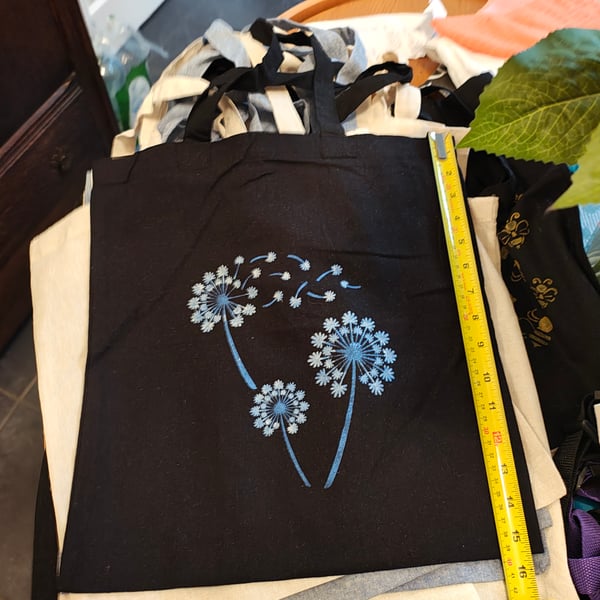 Hand painted tote bag 