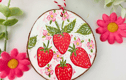 Fruit Log slice decorations 