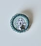 'Doggy 7' - Handmade Brooch