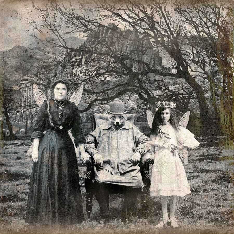Father - David W. J. Lloyd - Limited Edition Giclée Print, Fairy, Welsh Folklore