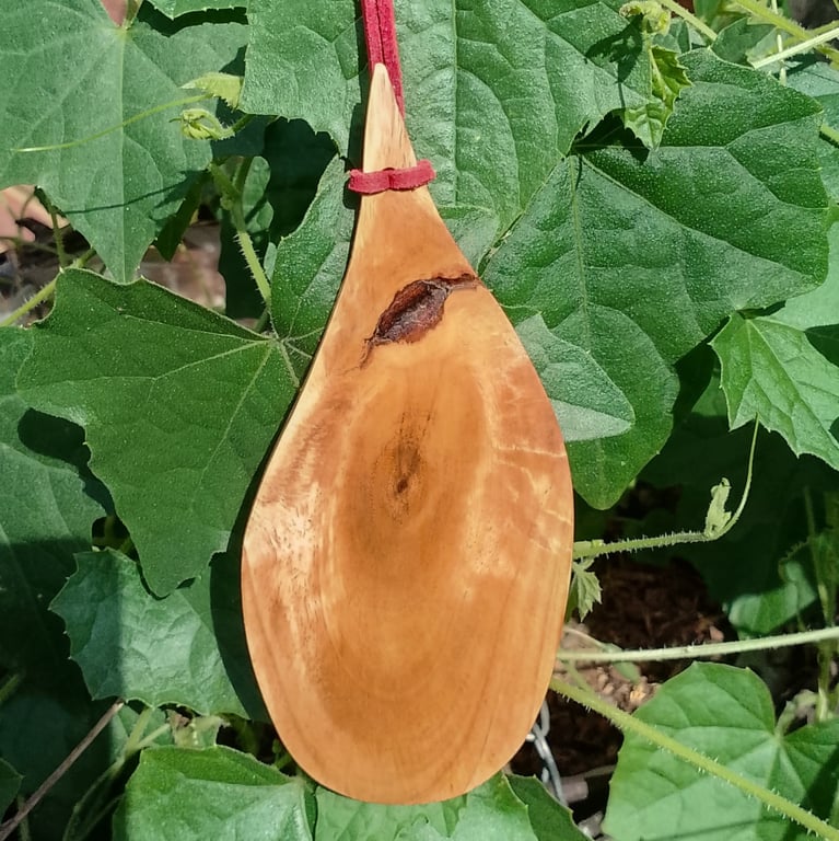 Linden (Lime) Wood Pendant my.