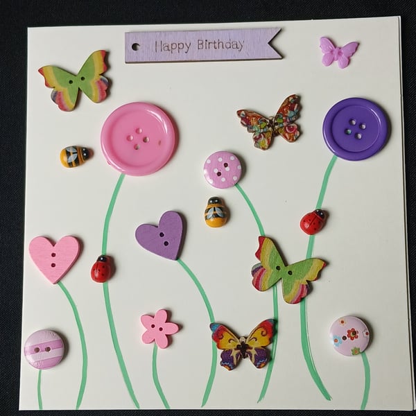 Handmade birthday card 