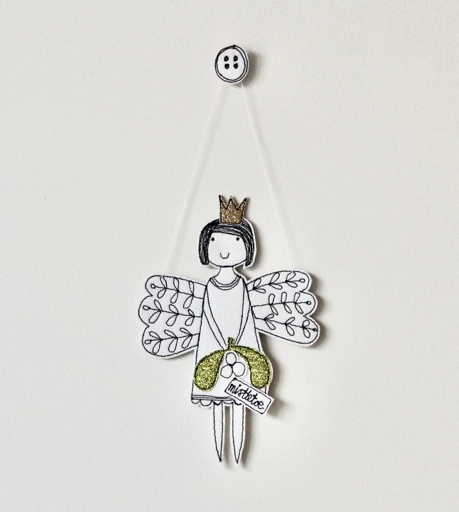 Special Order for menageriebythesea - Mistletoe Fairy