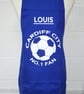 Medium personalised Football No.1 Fan Apron: Championship team colors - Image 6