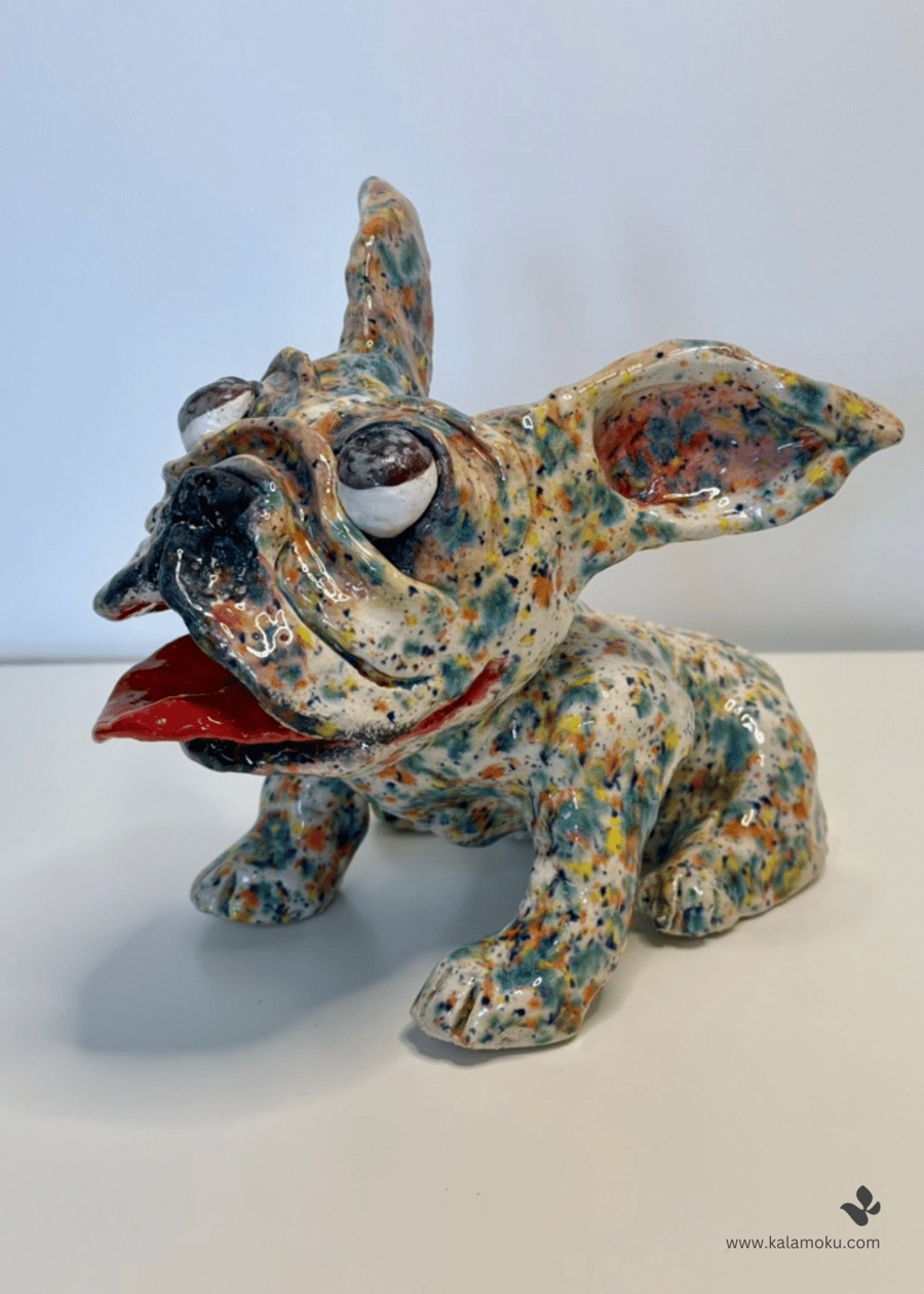 Caricature Sculpture of Your French Bulldog Commission