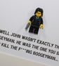 JOHN WICK - FRAMED CUSTOM LEGO MINIFIGURE - KEANU REEVES - AWESOME ART - Image 3
