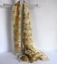 Eco Botanical printed silk scarf
