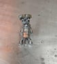Handmade Metal Dog Sculpture, Nuts and Bolts Art Ornament, Dog Lover Home Decor - Image 5