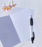 Handmade Real Pressed Flower Nasturtium Blank Card  - Image 3