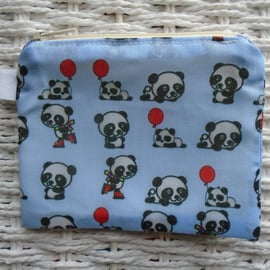 Fun Panda Themed Coin Purse or Card Holder.