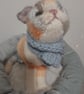 Grey Calico Cat, dotpebblesknits Design - Image 5