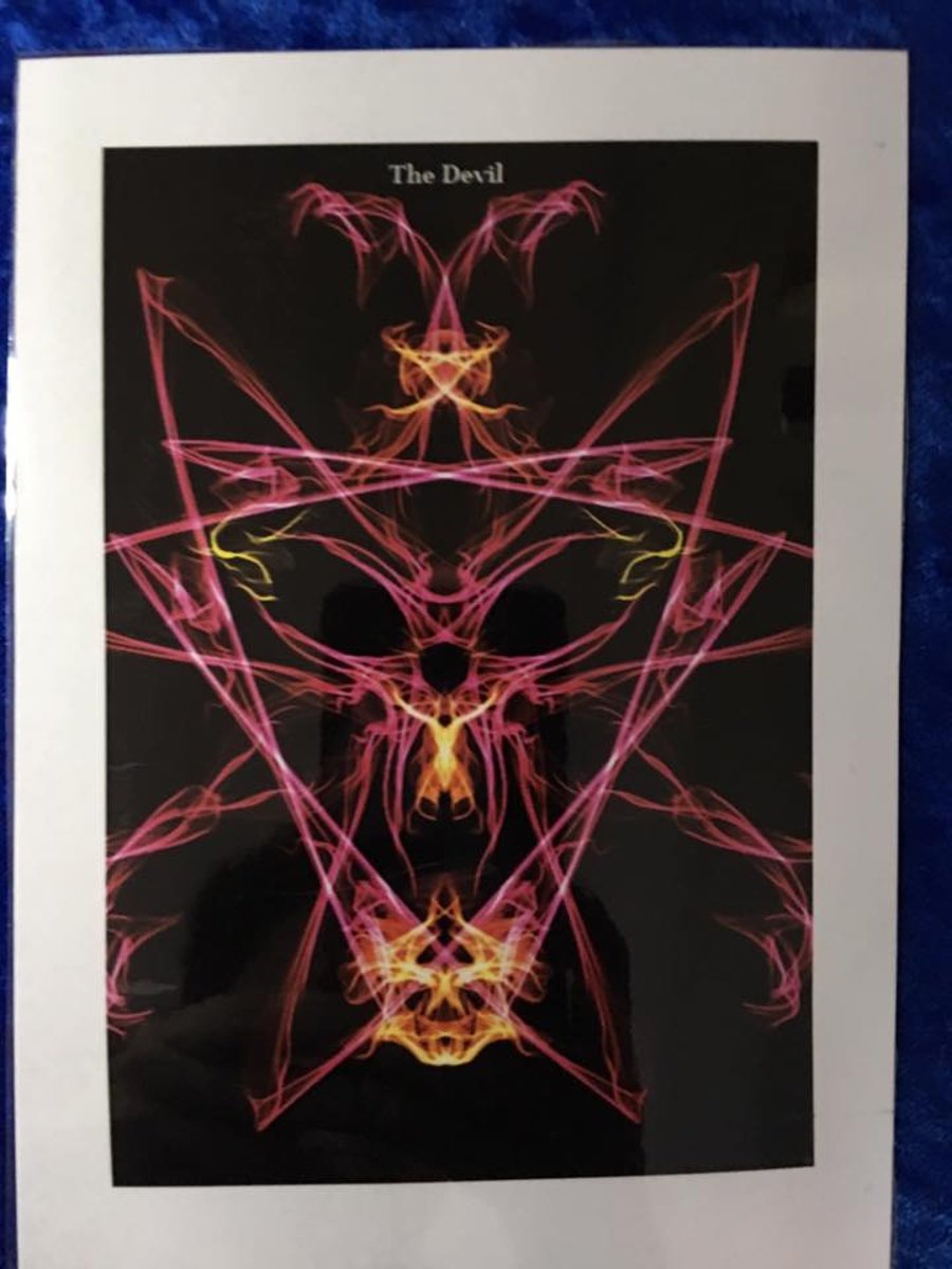 The Devil Tarot card print 5x7"