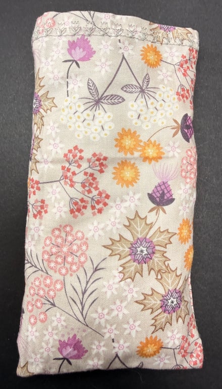 Lavender and hop sleep-aid bag - Silvery sea holly - zero waste project