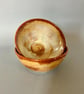 Handmade Ceramic Stoneware Bowl: Honey coloured glaze - Image 3