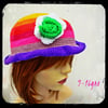 Teen Scruffy Crusher Hat Rainbow