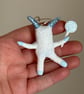 Spun Cotton Yeti Popsicle Ornament 1 - Image 4
