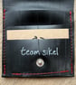 Bicycle Inner Tube Wallet - Red Stitching - Holds Notes and Multiple Cards - Image 4