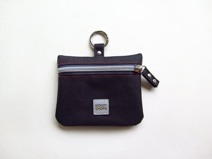 Waterproof Dog Treat Bag Pouch - BLACK