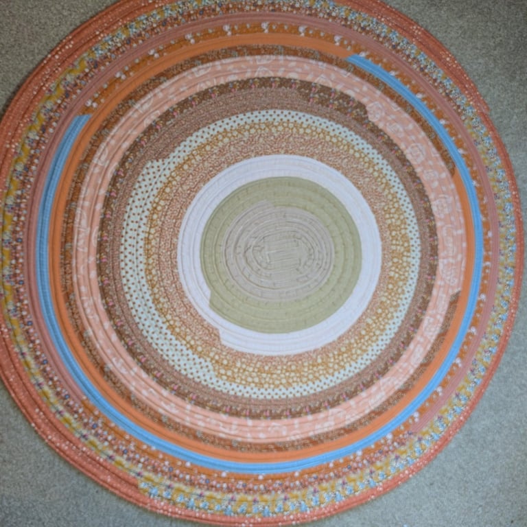 Harvest Loop - jelly roll rug