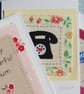 SPECIAL OFFER  three hand-stitched cards, old stock - Image 1