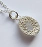 Sterling Silver Moonstone Necklace Blue Flash Oval Gemstone Jewellery Gift - Image 6