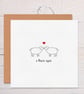 Sheep Love Greeting Card, Sheep Anniversary, Valentine's Day, Birthday Love Card - Image 3