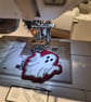 Reflective Ghost Embroidered Charm - Image 5