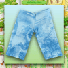 Reduced - Coastal Print Cotton Trousers