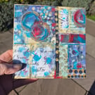 "Fragments of thought" is an abstract collage