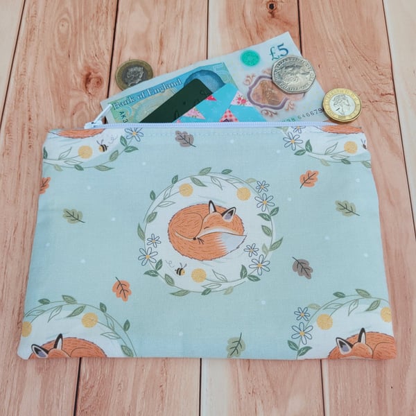 Medium Zipped Pouch – Coin Purse - Card Holder - Zipped Bag