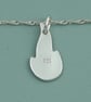 Classic Sterling Silver Flame Pendant — Renewal & Transformation Jewellery - Image 5