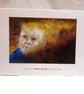 original hand painted print of a Sussex child printed Greeting Card for charity - Image 1