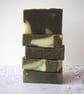 3 or 5 Tea Tree and Spirulina soaps bars, multibuy, vegan - Image 1