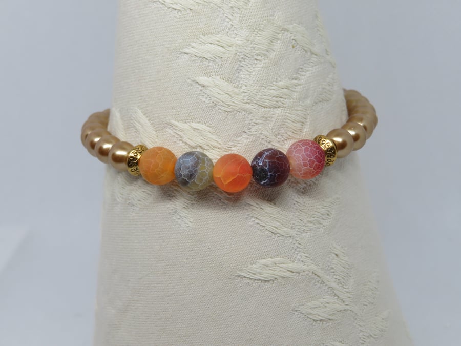 Golden Agate Bracelet