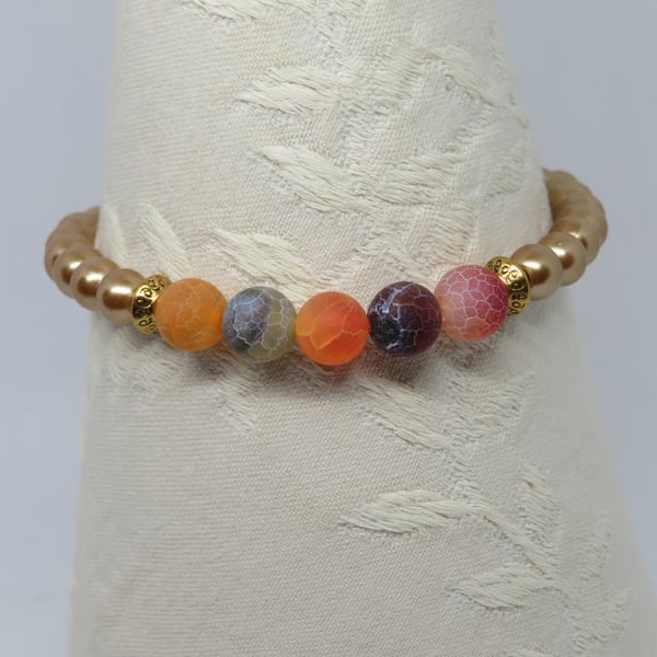 Golden Agate Bracelet